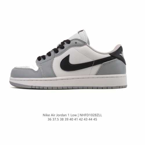 Nike Air Jordan 1 Low AJ1, a low-top retro-style casual basketball shoe. Inspire