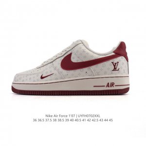 Company-level Af1 Nike Air Force 1 '07 Low Air Force One white shoes with thick