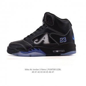 Company-level Nike Air Jordan 5 Retro High-Top Men's Sneakers. These high-top Jo