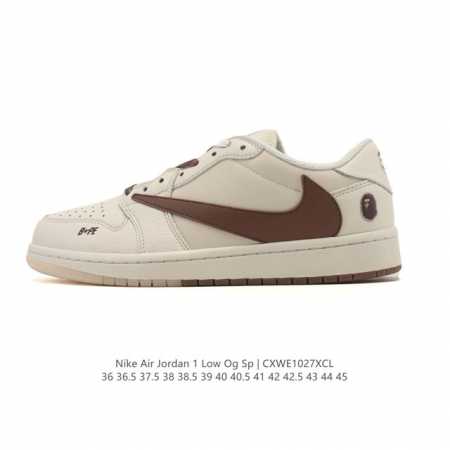 Authentic Nike Air Jordan 1 Low Og Sp Military Blue AJ1 (Reverse Swoosh), 2025 N - Click Image to Close