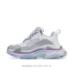 1:1 Balenciaga balenciaga Triple S Clear Sole Sneaker Brown Black Logo 35 36 37