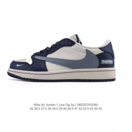 Company-level genuine Nike Air Jordan 1 Low Og Sp Military Blue Aj1 Joe 1 rever - Click Image to Close
