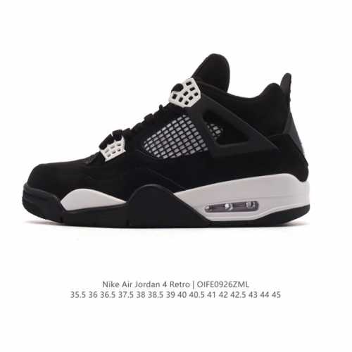 Corporate-grade, full-grain leather Nike Air Jordan 4 Retro Og Michael Jordan A