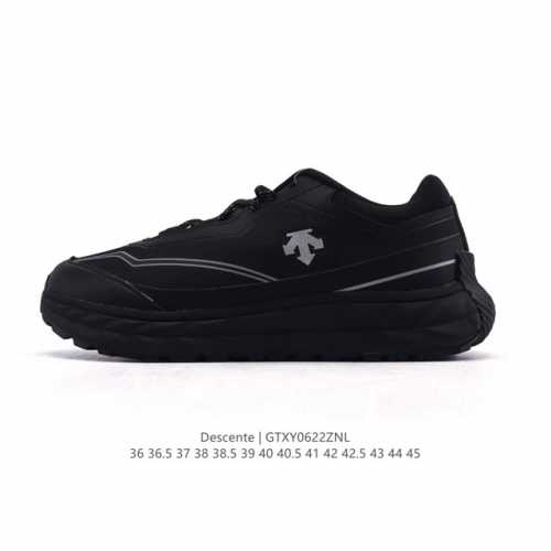 Corporate-level Descente men's and women's dad shoes Chron retro sports casual s