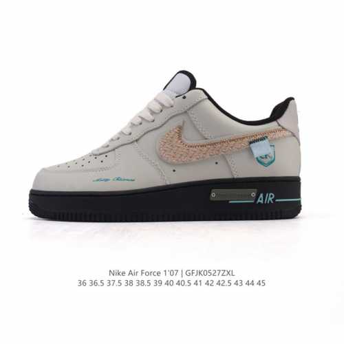 Nike Air Force 1 '07 Low Air Force One White Shoes With Air Cushion 2025 Year Of