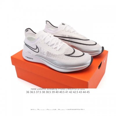 Nike Zoomx Streakfly Proto Low-Top Running Shoes. Featuring an ultra-thin knit u