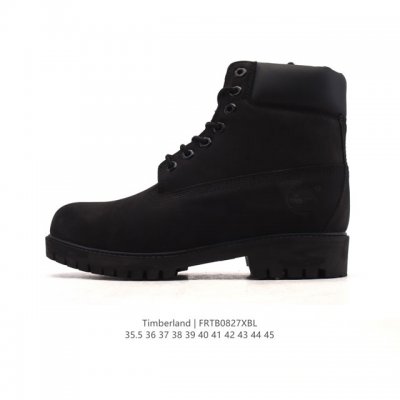 Corporate-grade Timberland high-top Martin boots, a classic, durable boot made
