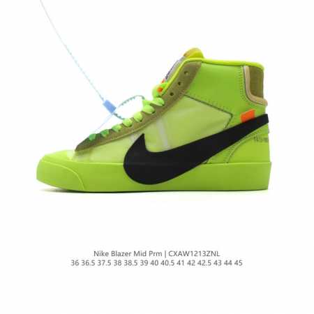 off-White X Nike Blazer Mid Ow # # # 95%# # Aa3832-300 36 36.5 37.5 38 38.5 39 40 40.5 41 42 42.5 43 44 45 Cxaw1213Znl - Click Image to Close