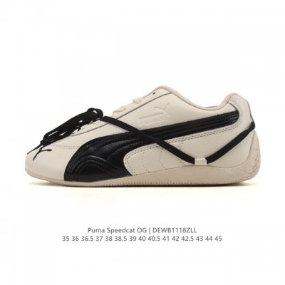 Puma Speedcat Og is a low-top, retro-inspired, versatile casual racing shoe from