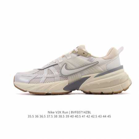 Corporate-grade Nike V2K Run shock-absorbing, non-slip retro low-top running sho - Click Image to Close