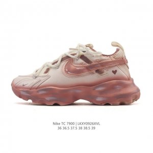 Nike TC 7900 sneakers are a new dad shoe. The interweaving of webbing and the s