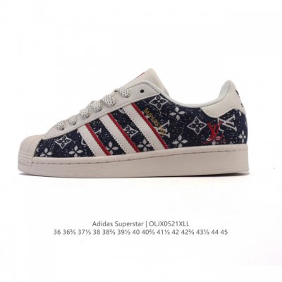 Corporate-Level Adidas New Adidas Superstar Trefoil Classic Shell Toe Series New