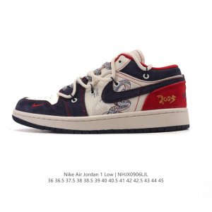 Special Offer: Nike Jordan Air Jordan 1 Low Aj1, a deconstructed, double-lace, l