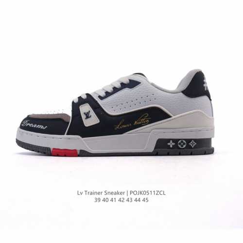 Louis Vuitton Lv 3DLogo LvLouis Vuitton Trainer Sneaker Low 39-45 Pojk0511Zcl