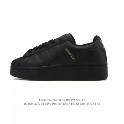 Adidas Originals Superstar Xlg Shell Toe Low-Top Platform Classic Casual Sneaker