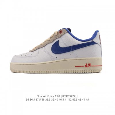 Nike Air Force 1 '07 Low Air Force One White Cushioned Shoes, a versatile low-t