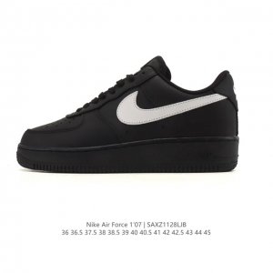 Nike Air Force 1 '07 Low, a versatile, platform, low-top, casual athletic sneak