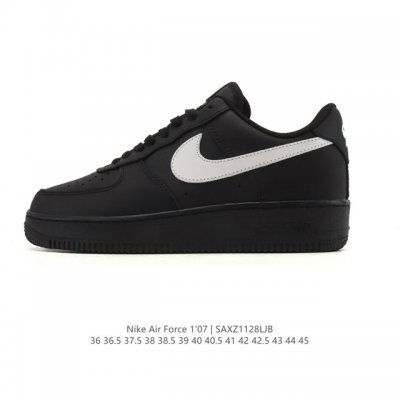 Nike Air Force 1 '07 Low, a versatile, platform, low-top, casual athletic sneak