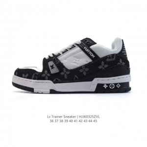 180 Louis Vuitton Lv 3D Logo Lv Louis Vuitton Trainer Sneaker Low 36-45 Hjjk0325