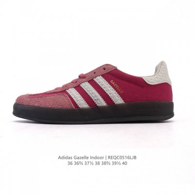 Adidas Originals Gazelle Indoor Retro Trefoil Non-Slip Transparent Rubber Sneake