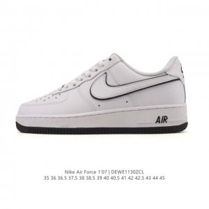 Nike Air Force 1 '07 Low, a versatile, platform, low-top, casual athletic sneak