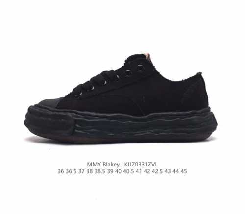 Mmy Blakey mmy Maison Mihara Yasuhiro Original Sole Canvas Low mmy blakey Mmy B