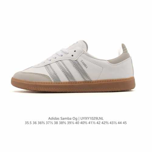 Adidas Originals Samba Og Shoes, classic white sneakers, T-toe shoes for men and