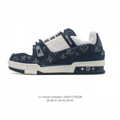 Company-grade Louis Vuitton Trainer Sneaker Low, a stylish and trendy platform