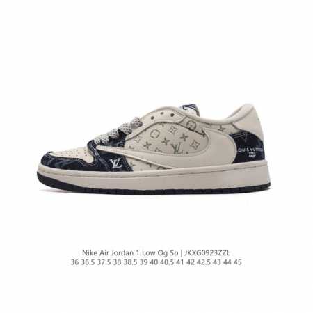 Nike Air Jordan 1 Low Og Sp Military Blue Aj1 1 Aj1 1 Aj1 1 Ts Swoosh Dm7866 36 - Click Image to Close
