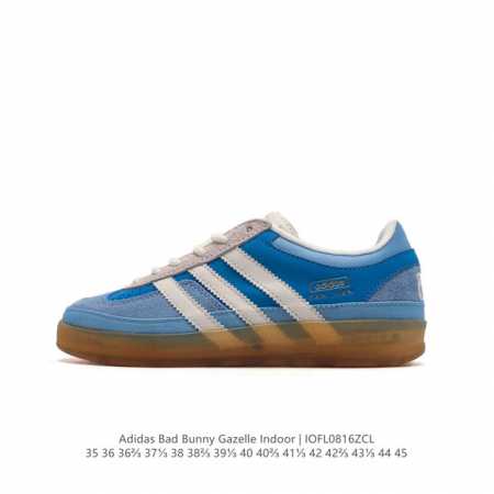 T bad Bunny X Adidas Gazelle Indoor Badbunny adidas gazelleindoor If9734 35 36 - Click Image to Close