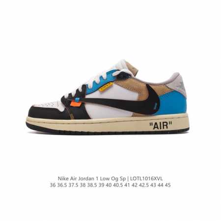 Nike Air Jordan 1 Low Og Sp Military Blue Aj1 1 Aj1 1 Aj1 1 Ts Swoosh Dm7866 36 - Click Image to Close