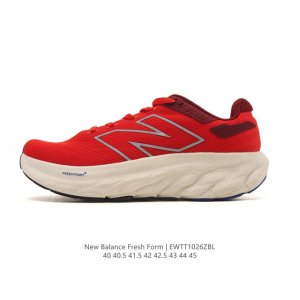 Company-grade New Balance Fresh Form men's athletic running shoes with a thick s