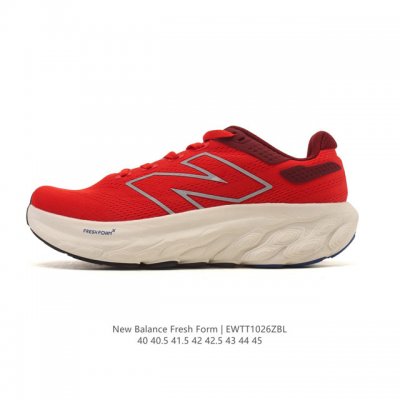Company-grade New Balance Fresh Form men's athletic running shoes with a thick s