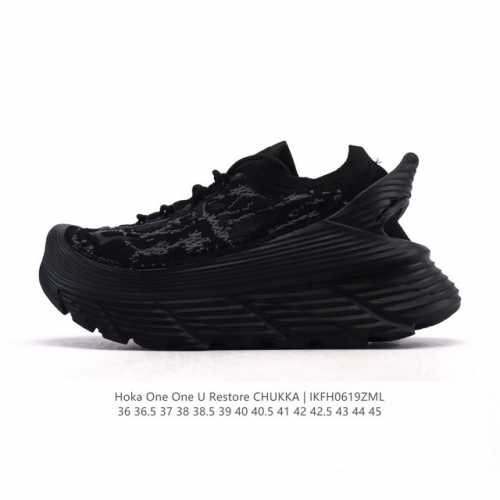 Corporate-level Hoka One One Restore elastic, comfortable, shock-absorbing, non-