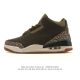 Company Grade Nike Air Jordan 3 Retro Series, a mid-top basketball shoe for men