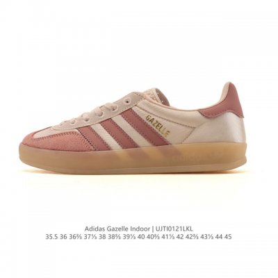 Adidas Originals Gazelle Indoor Retro Trefoil Transparent Rubber Sneaker - A cla