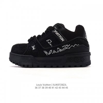 Corporate-grade Louis Vuitton LV Louis Vuitton sneakers, 2025 new model, with a