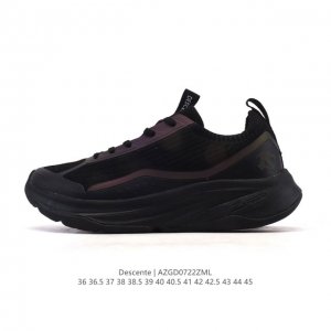 The company-grade Descente Chron retro fabric sports casual shoes for men and wo