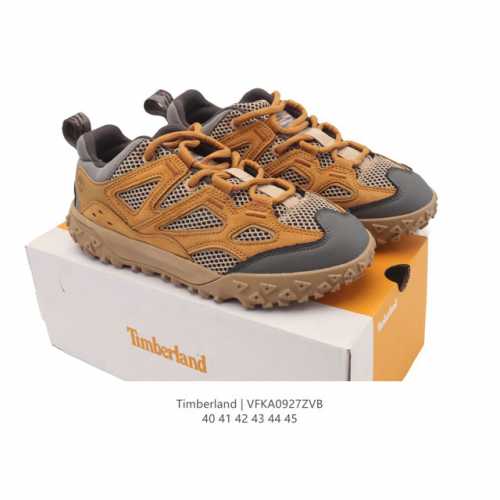 Corporate-grade Timberland running shoes, outdoor leisure and trendy thick-sole