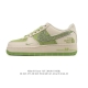 Nike Air Force 1 '07 Low, a versatile, platform, low-top white sneaker with cus