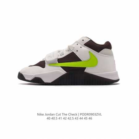 Jordan eva ts travis Scott X Nike Jordan Cut The Check Brown Black Fz8806-109 4 - Click Image to Close