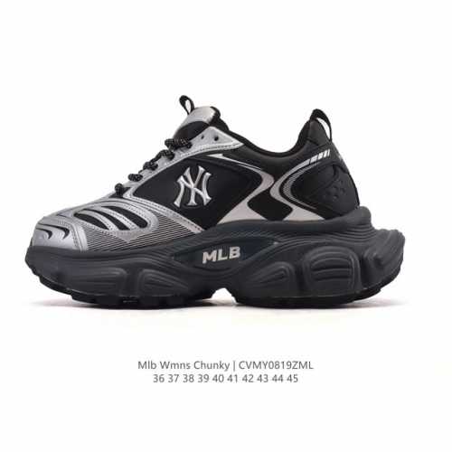 Corporate-level MLB Bigball Chunky New York Yankees thick-soled, height-enhanci