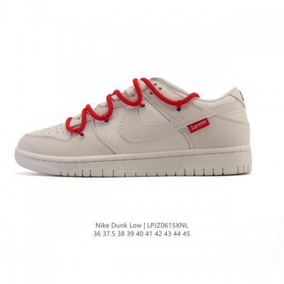 Corporate Nike Sb Dunk Low Pro Unisex Retro Sneakers Deconstructed Double Laces.