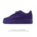 Authentic Nike Air Force 1 '07 Low, a versatile, low-top, thick-soled, height-en