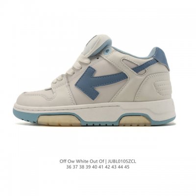 Exclusive Real Shot: Off-White Out Of Office Low-Top Lace-up Fashion Sneakers, T