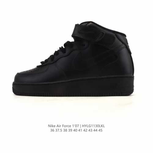 Special Offer Nike Air Force 1 '07 Low, high-top, Velcro-strap, platform, heigh