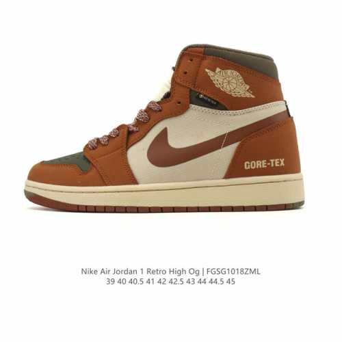 Nike Air Jordan 1 Mid Men's and Women's Basketball Shoes, Stylish and Lightweigh