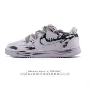 Corporate Nike Court Vision Low Campus Style Retro Basketball Sneakers Men's an