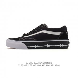 Vans Old Skool Low-top Sneakers, Fashionable Retro Men's and Women's Shoes, Tre