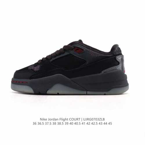 Nike Jordan Flight Court Fashion Casual Non-slip Wear-resistant Low-top Sneakers